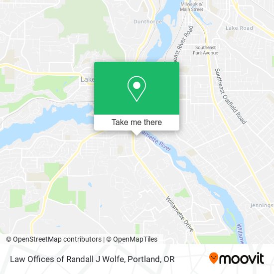 Law Offices of Randall J Wolfe map