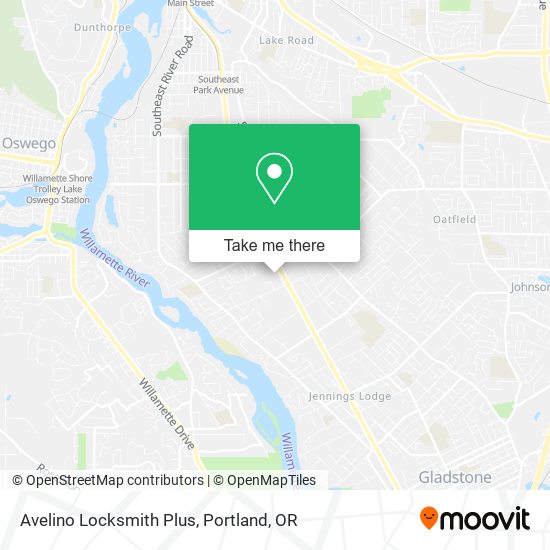 Avelino Locksmith Plus map