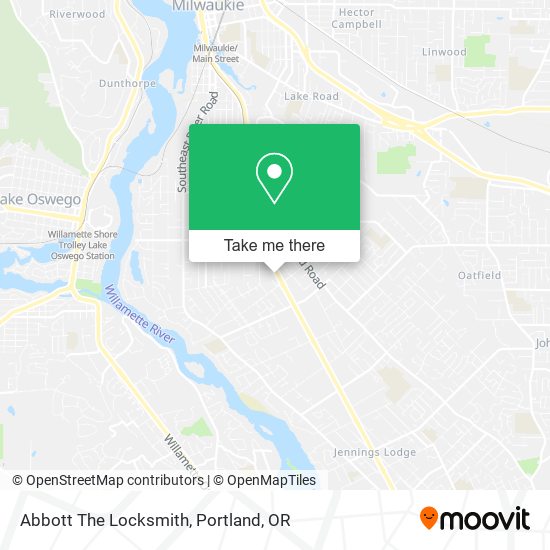 Mapa de Abbott The Locksmith