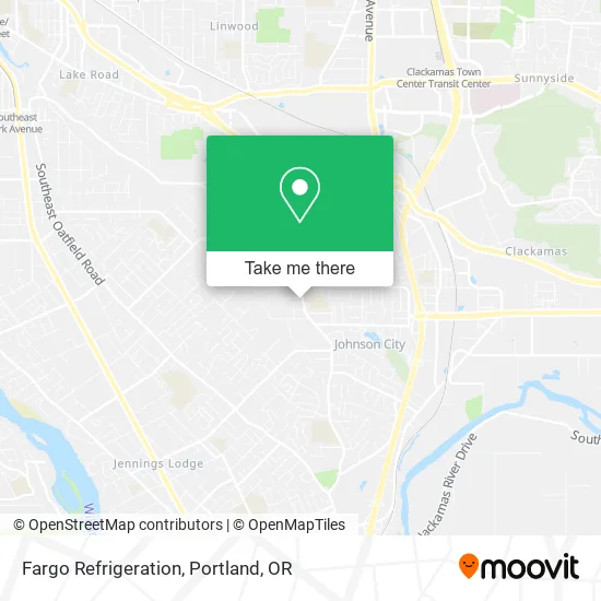 Fargo Refrigeration map