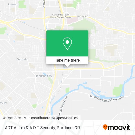 Mapa de ADT Alarm & A D T Security