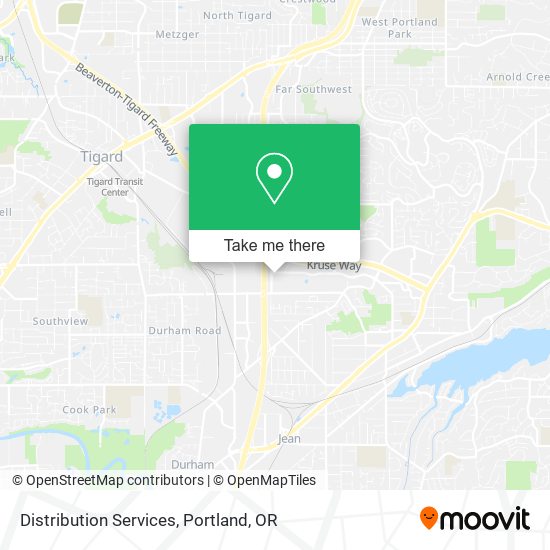 Distribution Services map