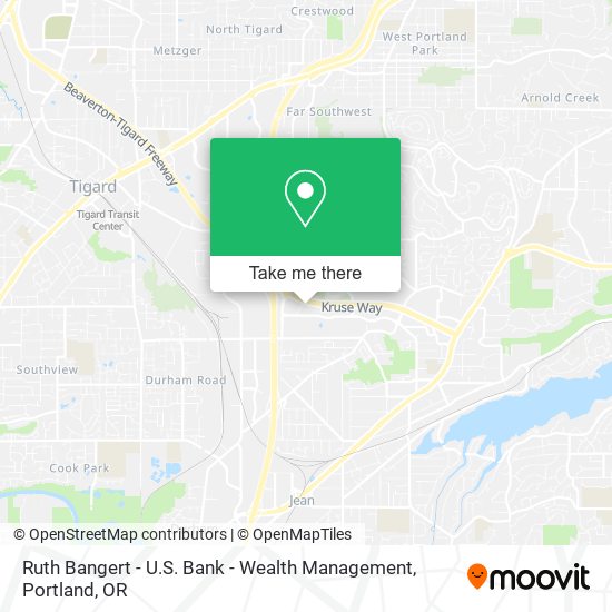 Ruth Bangert - U.S. Bank - Wealth Management map