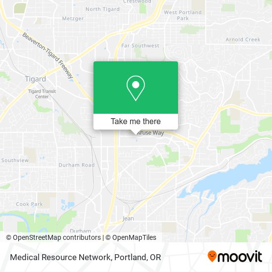 Medical Resource Network map