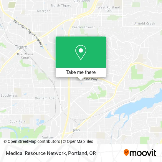 Mapa de Medical Resource Network