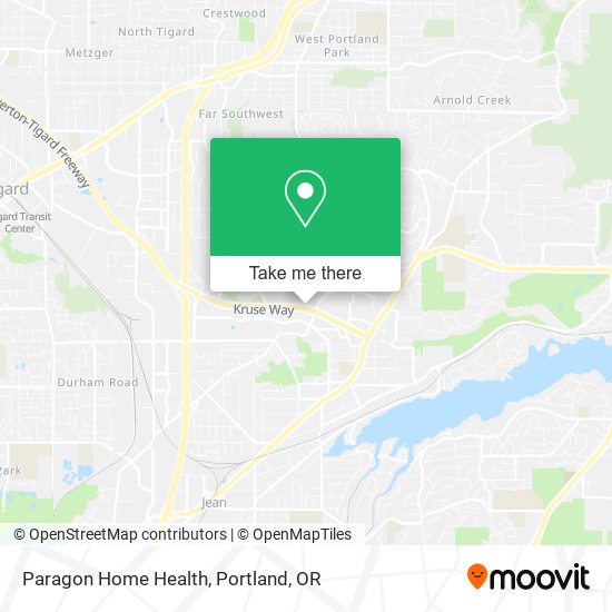 Mapa de Paragon Home Health