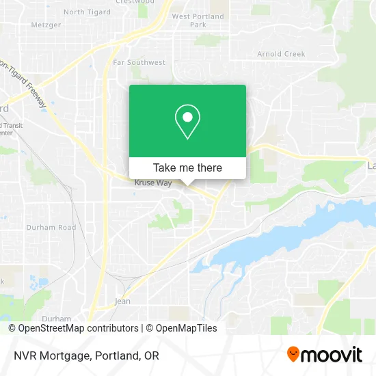 NVR Mortgage map