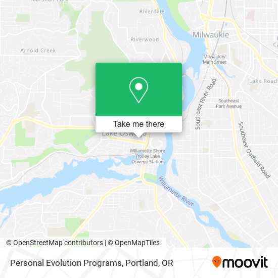 Personal Evolution Programs map