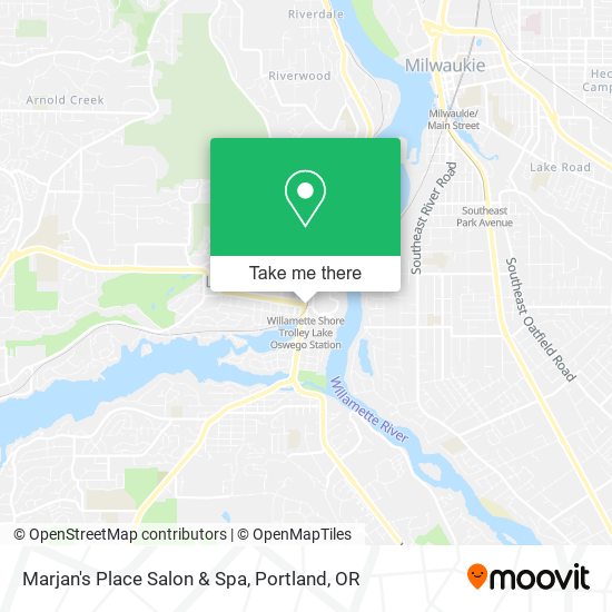 Mapa de Marjan's Place Salon & Spa