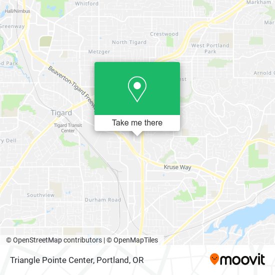 Triangle Pointe Center map