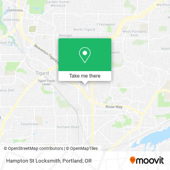 Mapa de Hampton St Locksmith