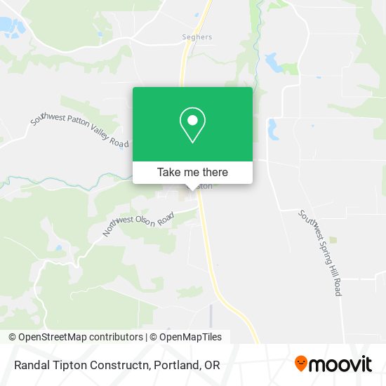 Randal Tipton Constructn map