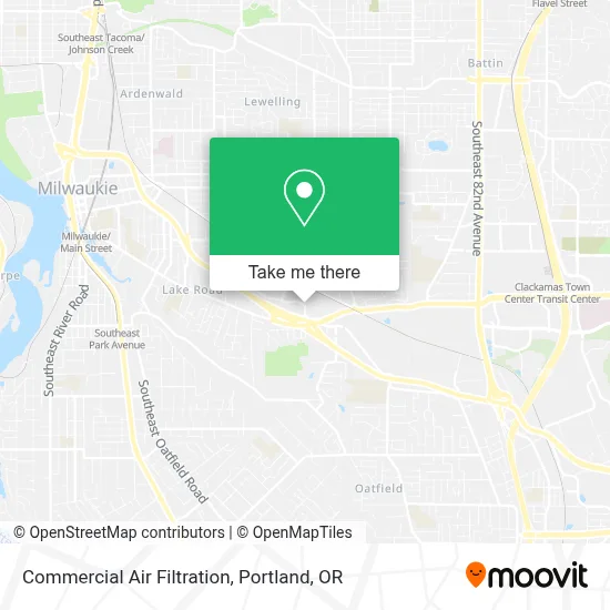 Commercial Air Filtration map