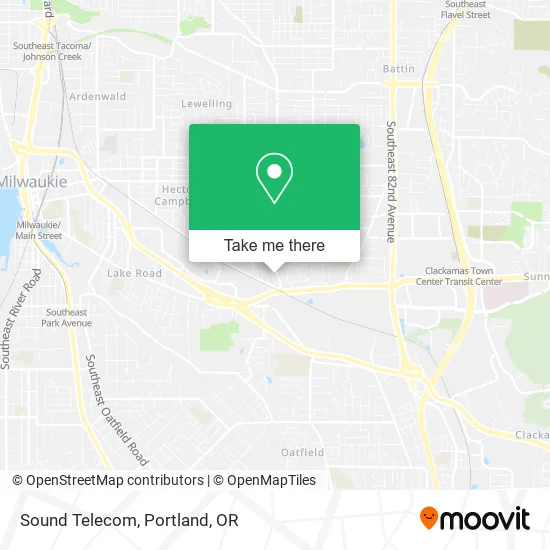 Mapa de Sound Telecom