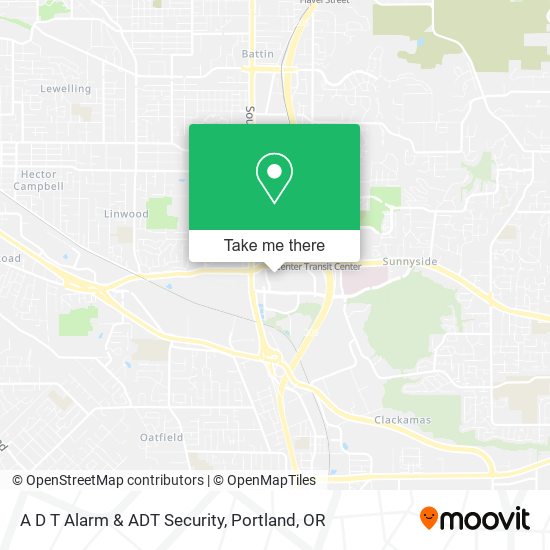 A D T Alarm & ADT Security map