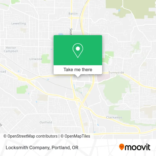 Locksmith Company map
