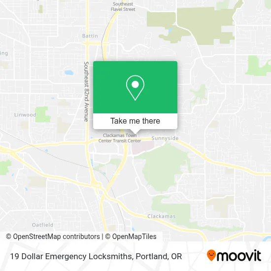 19 Dollar Emergency Locksmiths map