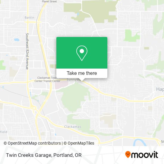Twin Creeks Garage map