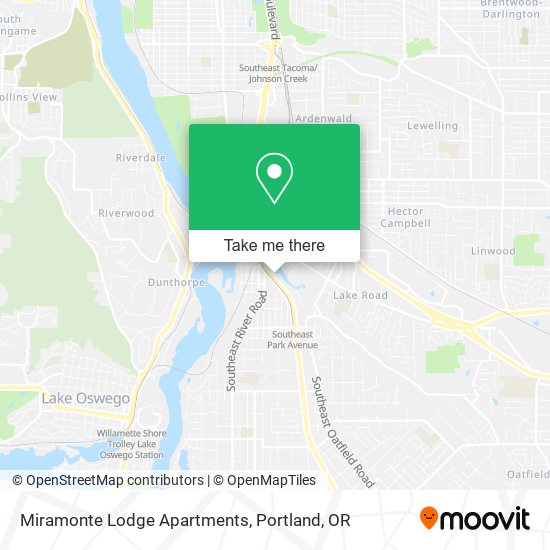 Miramonte Lodge Apartments map