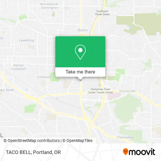 Mapa de TACO BELL