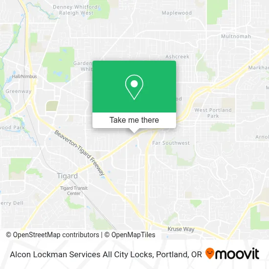 Alcon Lockman Services All City Locks map
