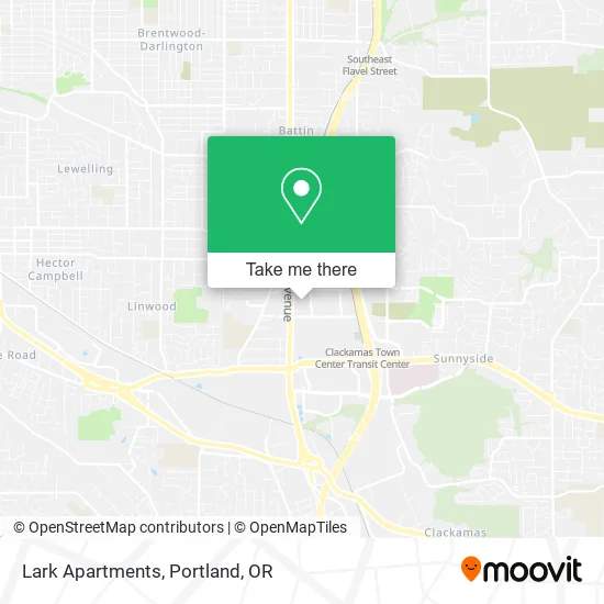 Lark Apartments map
