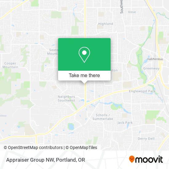 Mapa de Appraiser Group NW