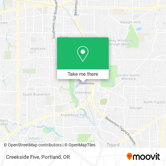 Creekside Five map