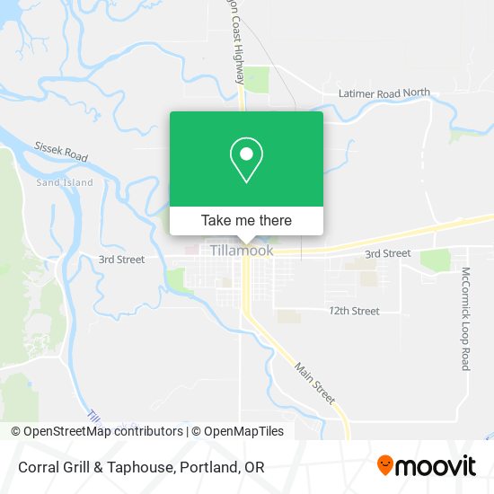 Corral Grill & Taphouse map
