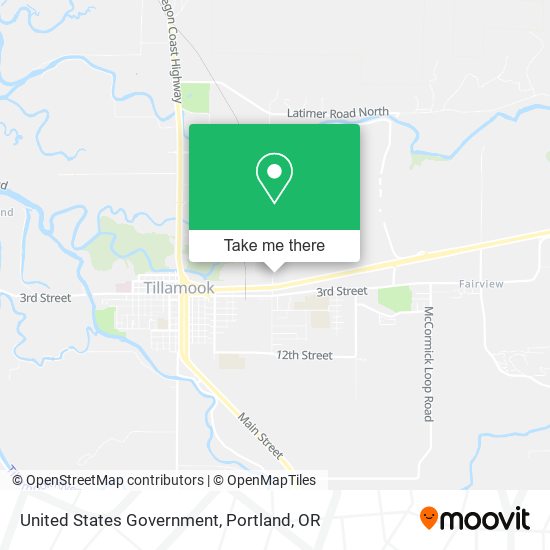 United States Government map