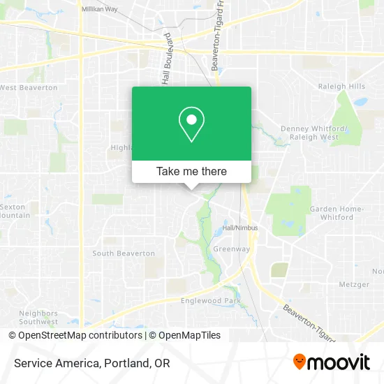 Mapa de Service America