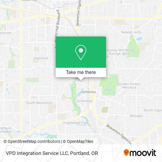 VPD Integration Service LLC map