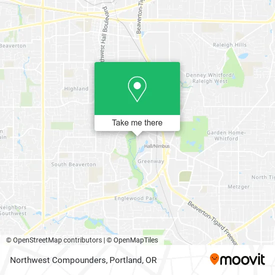 Mapa de Northwest Compounders