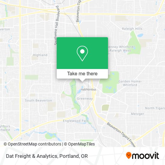 Dat Freight & Analytics map