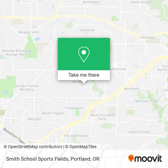 Smith School Sports Fields map