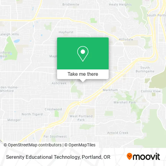 Serenity Educational Technology map