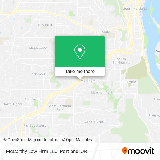 Mapa de McCarthy Law Firm LLC