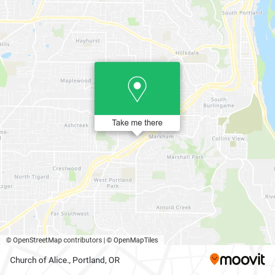 Mapa de Church of Alice.
