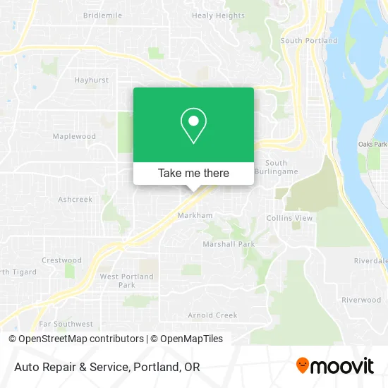 Mapa de Auto Repair & Service