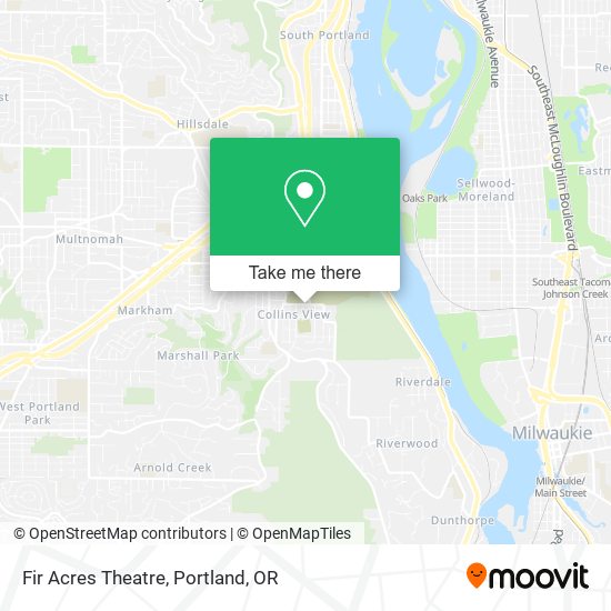 Mapa de Fir Acres Theatre