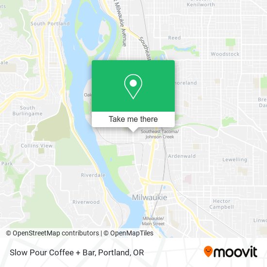 Mapa de Slow Pour Coffee + Bar