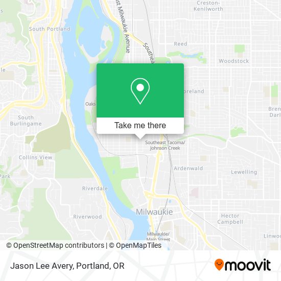 Mapa de Jason Lee Avery