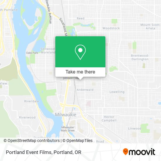 Portland Event Films map