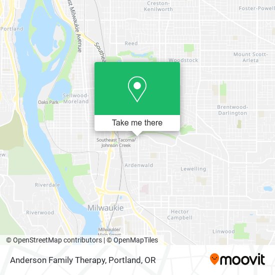 Anderson Family Therapy map