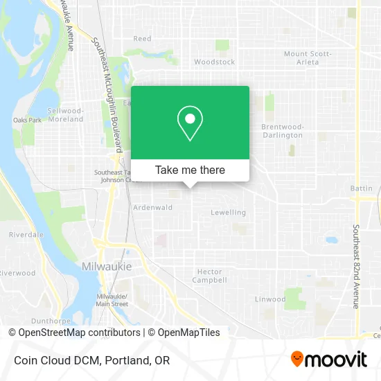 Coin Cloud DCM map