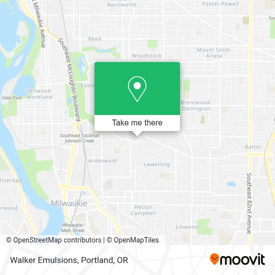 Walker Emulsions map