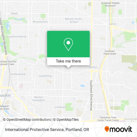 International Protective Service map