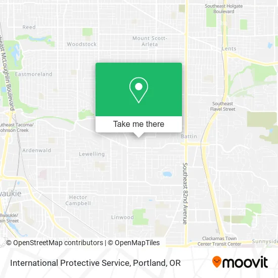 Mapa de International Protective Service