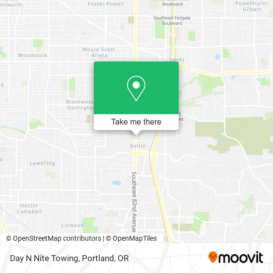 Mapa de Day N Nite Towing