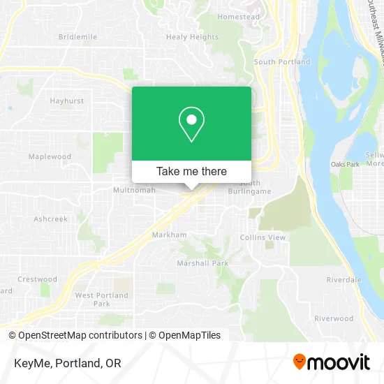 KeyMe map
